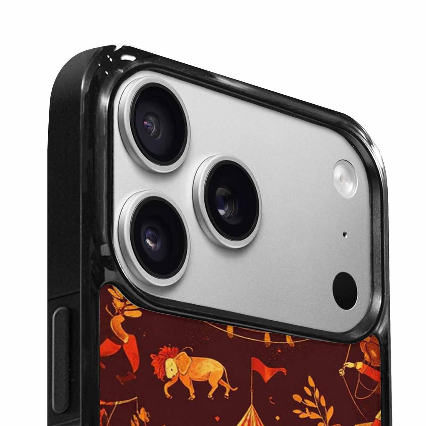 iPhone 17 Pro Case — Vintage Circus Art Pattern Retro Vintage, Customized Protective Case