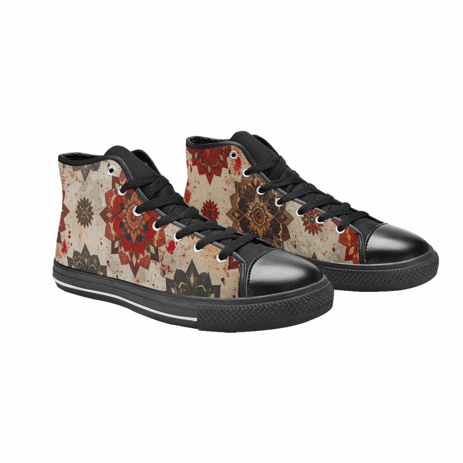 MEN'S Mandala High Top Canvas Surreal Shoes