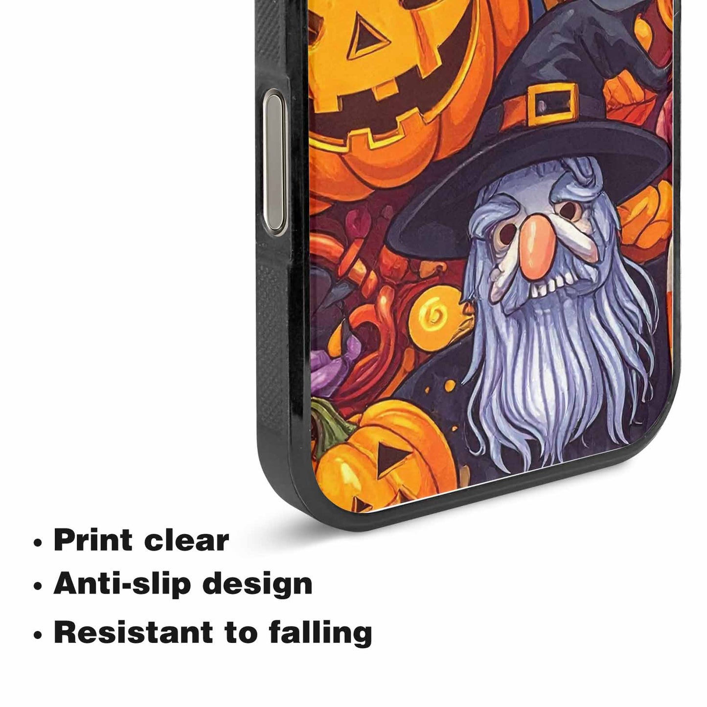iPhone 15 Pro Max Case — Halloween Art Print Edge To Edge, Custom Art Phone Cover
