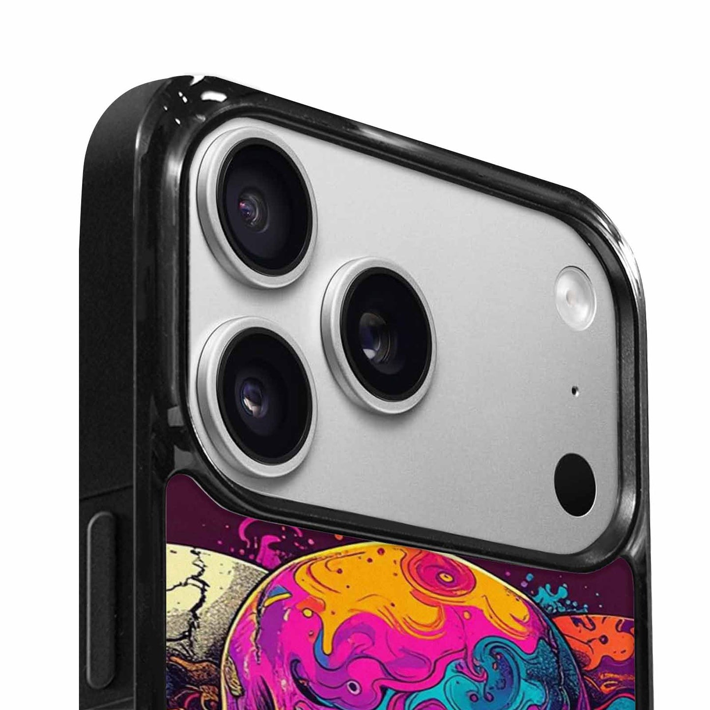 iPhone 17 Pro Case — Skull Collage Overlapping Art Skulls Gothic, Custom Print Case Cover