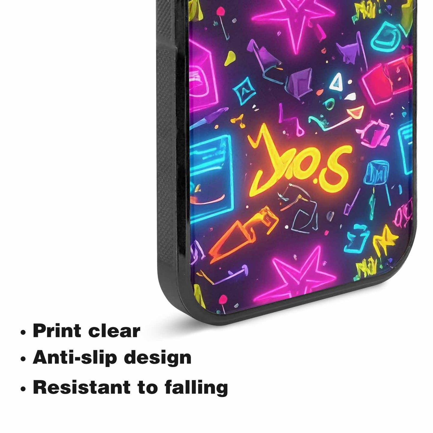 iPhone 15 Plus Case — 80s Retro Motif 80s Retro Motifs, Custom Made Phone Cover