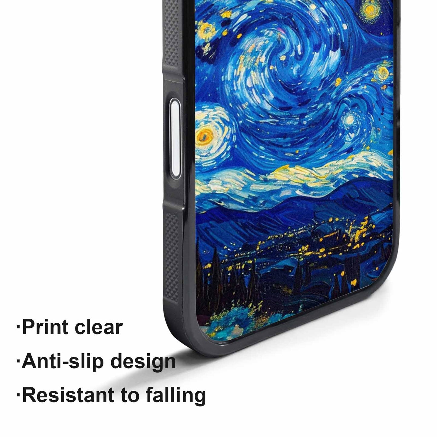 iPhone 17 Air Case — Starry Night Van Gogh Custom Galaxy, Personalized Phone Case