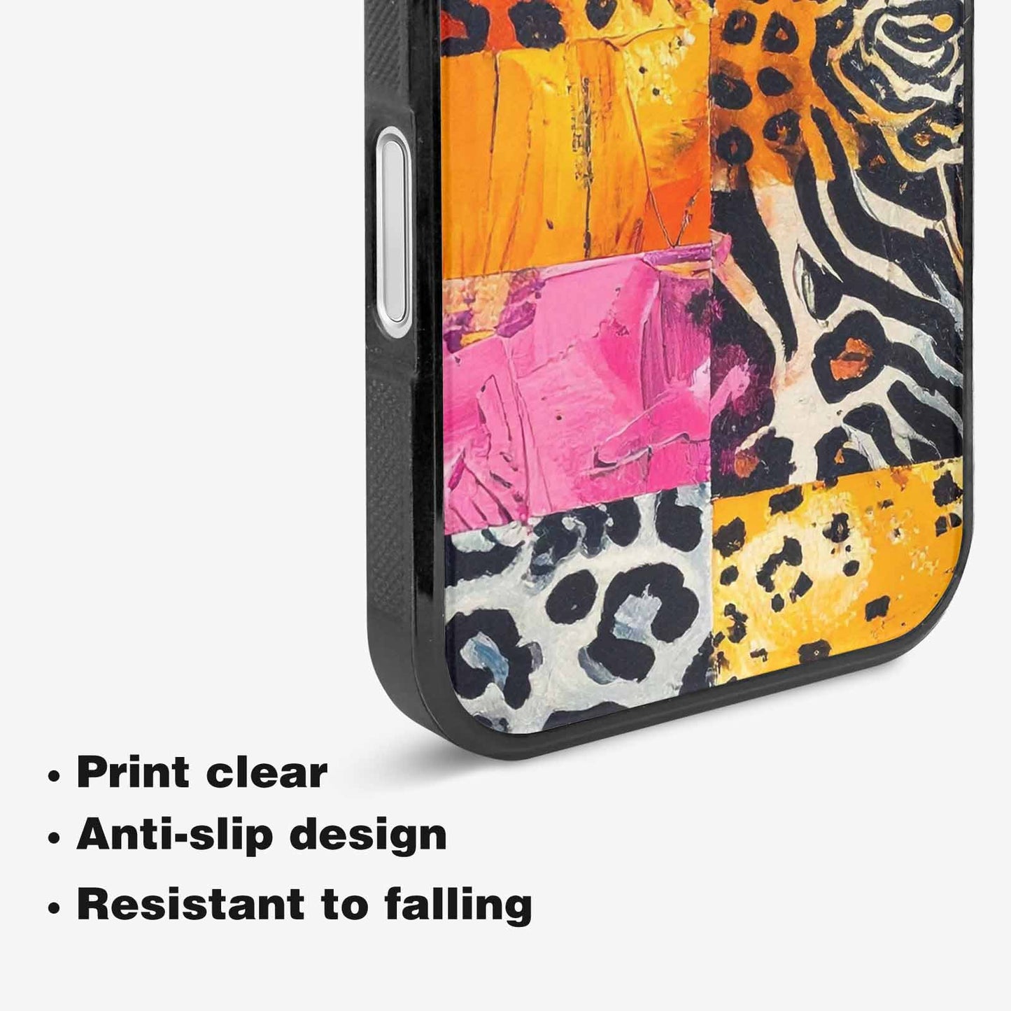 iPhone 16 Case — Full Color Vibrantanimal Print A Frq, Original Design Phone Case