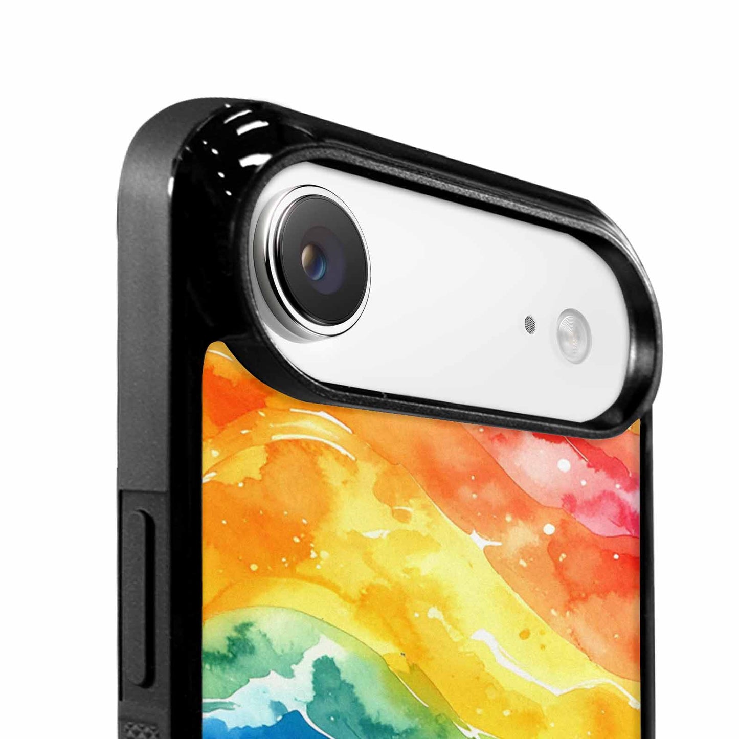 iPhone 17 Air Case — Watercolor Splash Abstract Pattern Seamless Watercolor, Personalized Phone Case