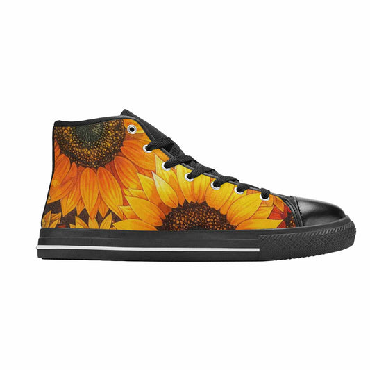 WOMEN'S Blend Melt Them High Top Canvas Grunge Custom Sneakers
