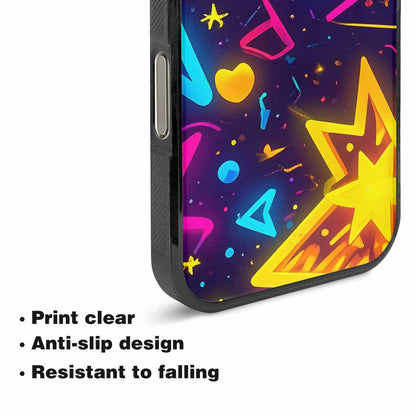 iPhone 16 Pro Max Case — 80s Retro Motif 80s Retro Motifs, Original Design Phone Case