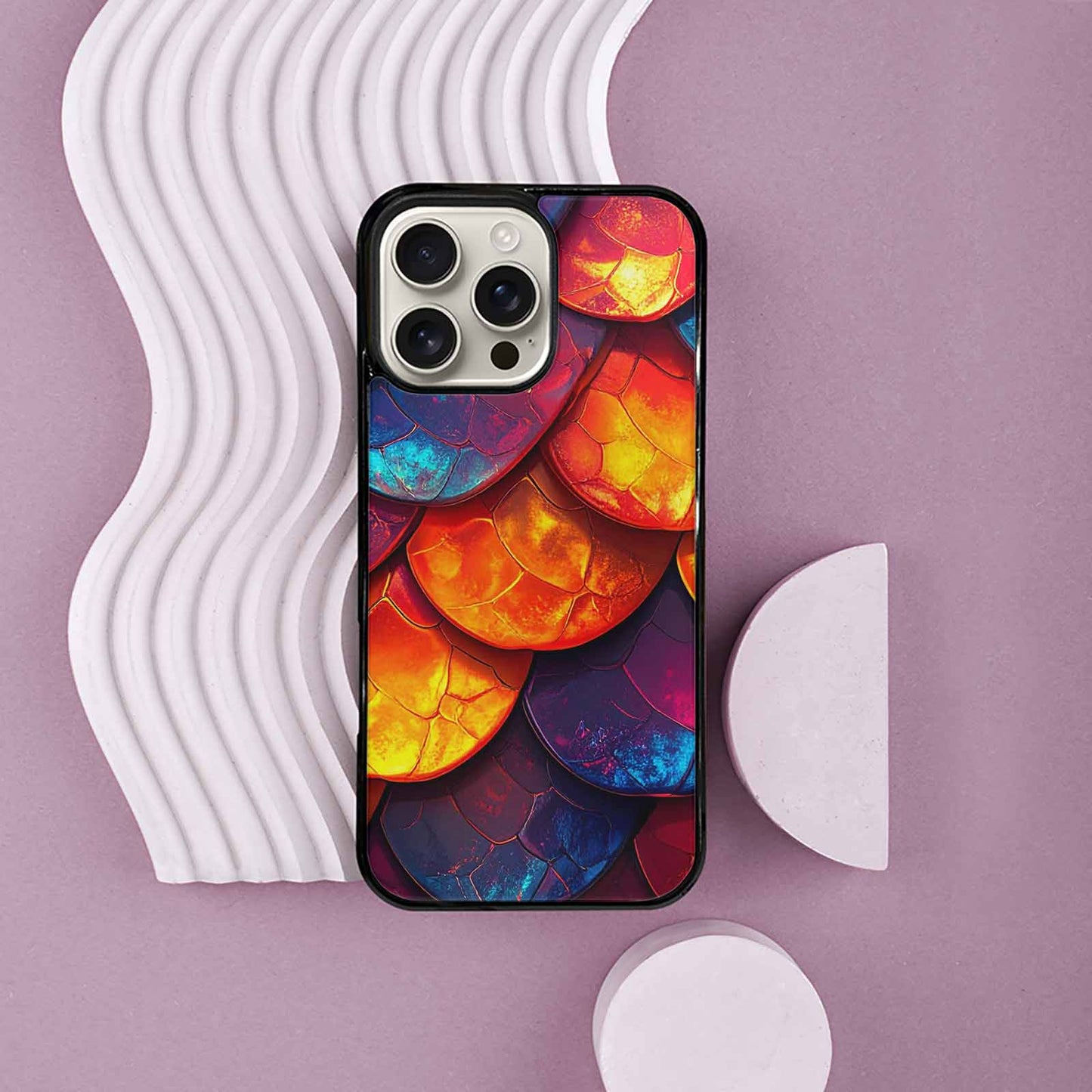 iPhone 16 Pro Max Case — Dark Snake Print Custom, Customized Protective Case