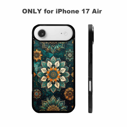 iPhone 17 Air Case — Small Mandala Pattern Randomly Varying Floral, Unique Phone Case Design