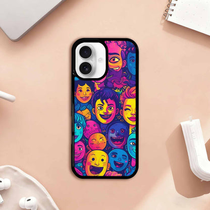 iPhone 17 Case — Small Funny Looking Cartoon Cute, Custom Made Phone Cover