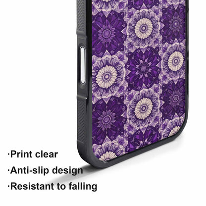 iPhone 17 Pro Max Case — Small Mandala Pattern, Randomly Floral, Customized Protective Case