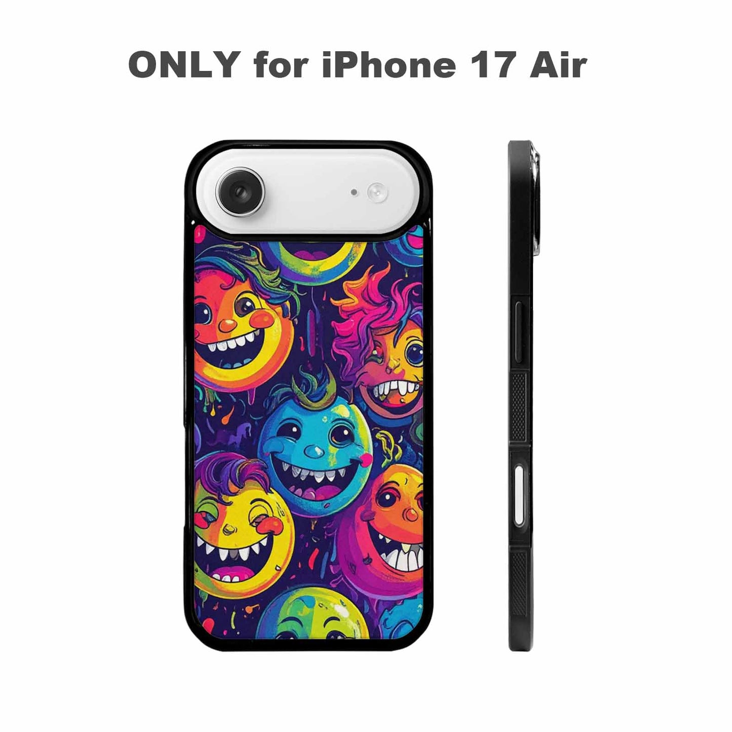 iPhone 17 Air Case — Small Funny Looking Cartoon People Cartoon, Custom Print Case Cover
