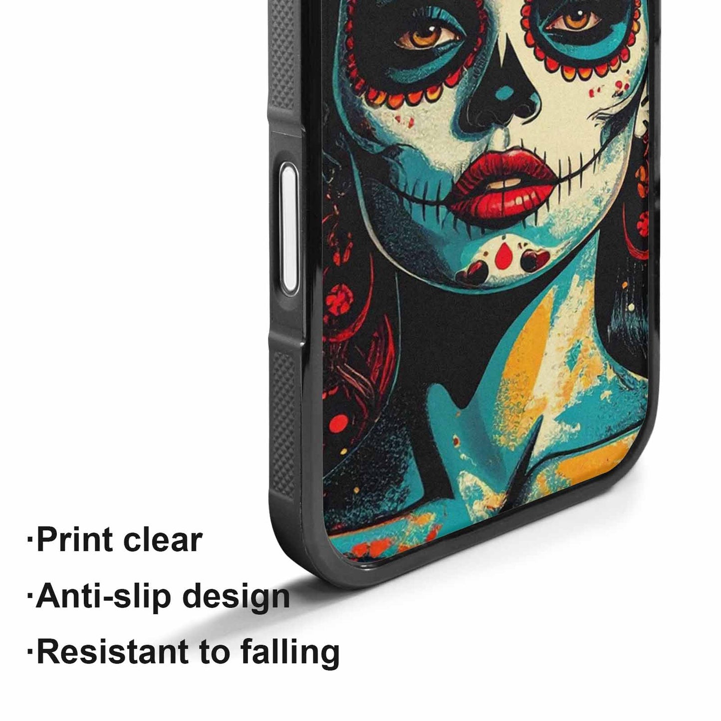 iPhone 17 Case — Skull Dark Art Gothic Print Gothic, Custom Art Phone Cover
