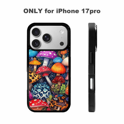 iPhone 17 Pro Case — Mushrooms Pattern Hundreds Of T0l Original, Personalized Phone Case