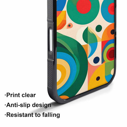 iPhone 17 Pro Case — Mod Cartoon Art Pattern Cartoon Cute, Custom Printed Phone Case