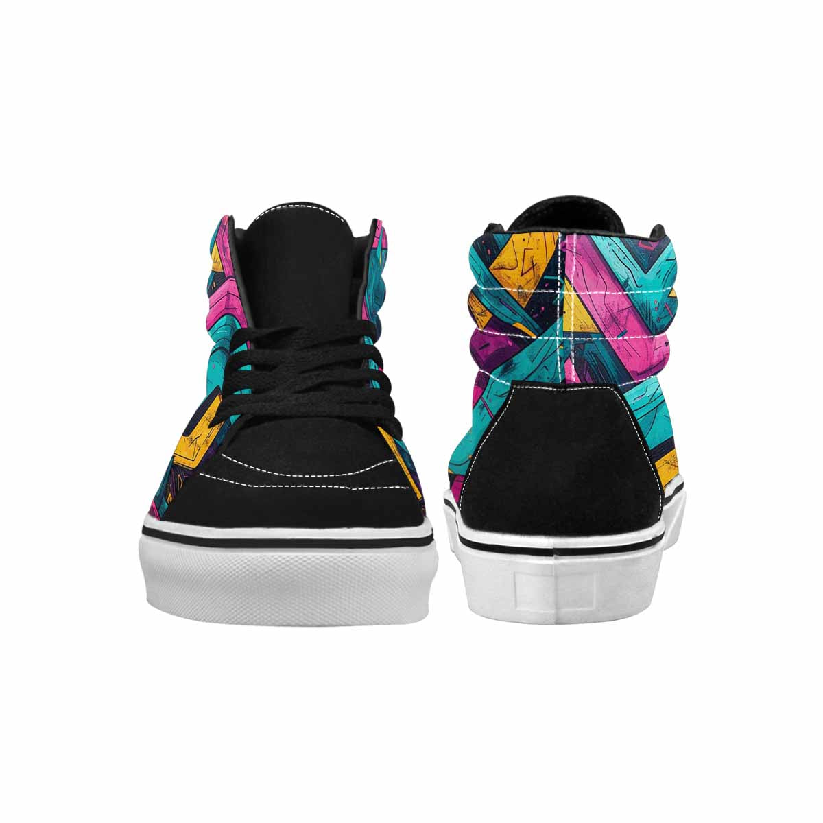 MEN'S 80S Retro Print High Top Canvas Dreamcore Shoes