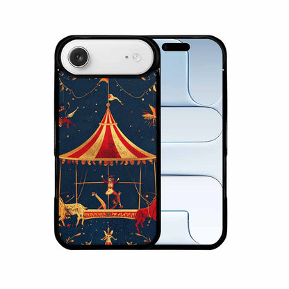 iPhone 17 Air Case — Vintage Circus Art Pattern Retro Vintage, Custom Designed Case Cover