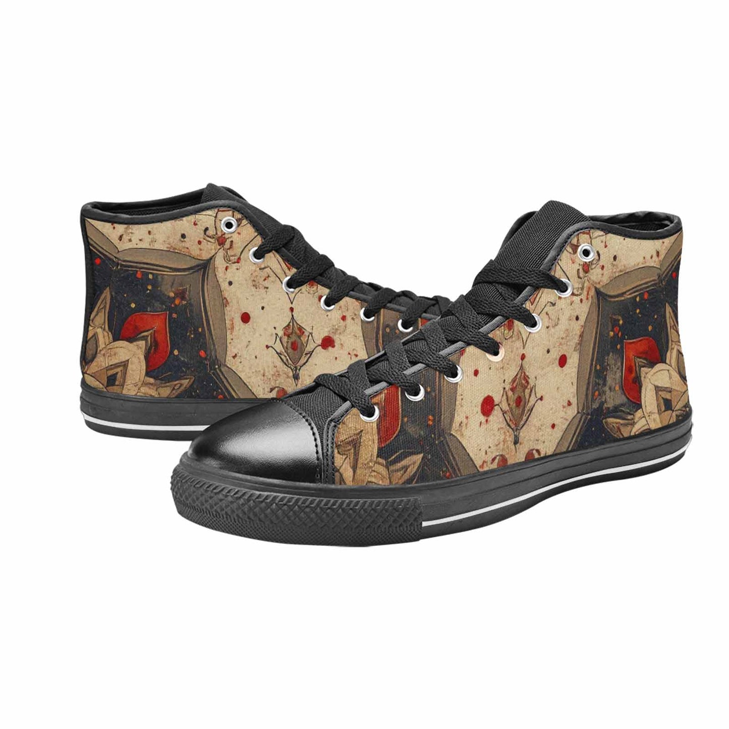 WOMEN'S Mandala High Top Canvas Dreamcore Shoes