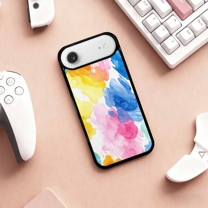 iPhone 17 Air Case — Trans Strong Watercolor Seamless Pattern Watercolor, Custom Art Phone Cover