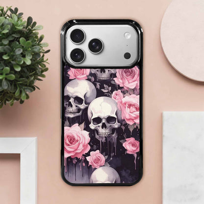 iPhone 17 Pro Max Case — Skull Dark Art Gothic Print Gothic, Custom Phone Case