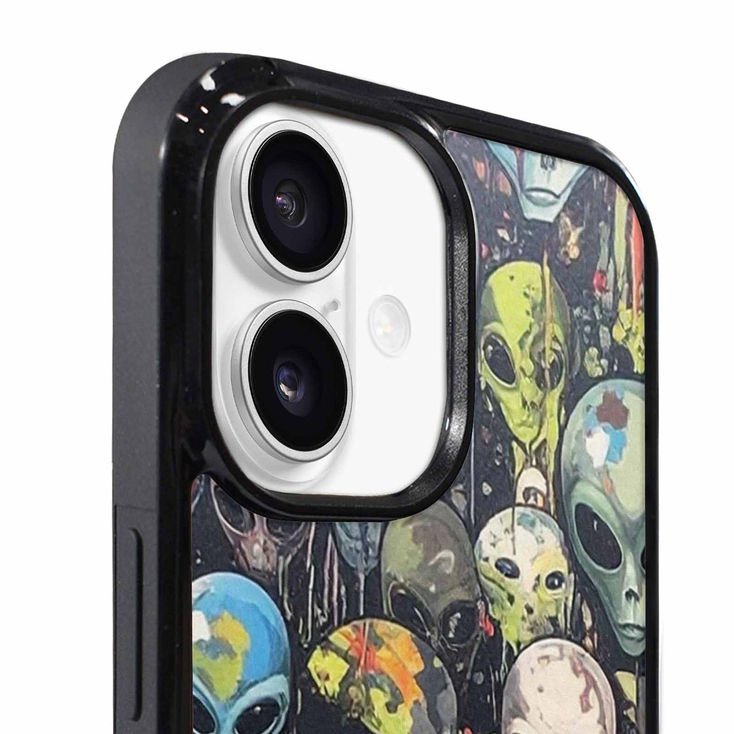 iPhone 17 Case — Aliens Camo Aliens Alien Scifi, Custom Art Phone Cover