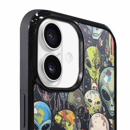 iPhone 17 Case — Aliens Camo Aliens Alien Scifi, Custom Art Phone Cover