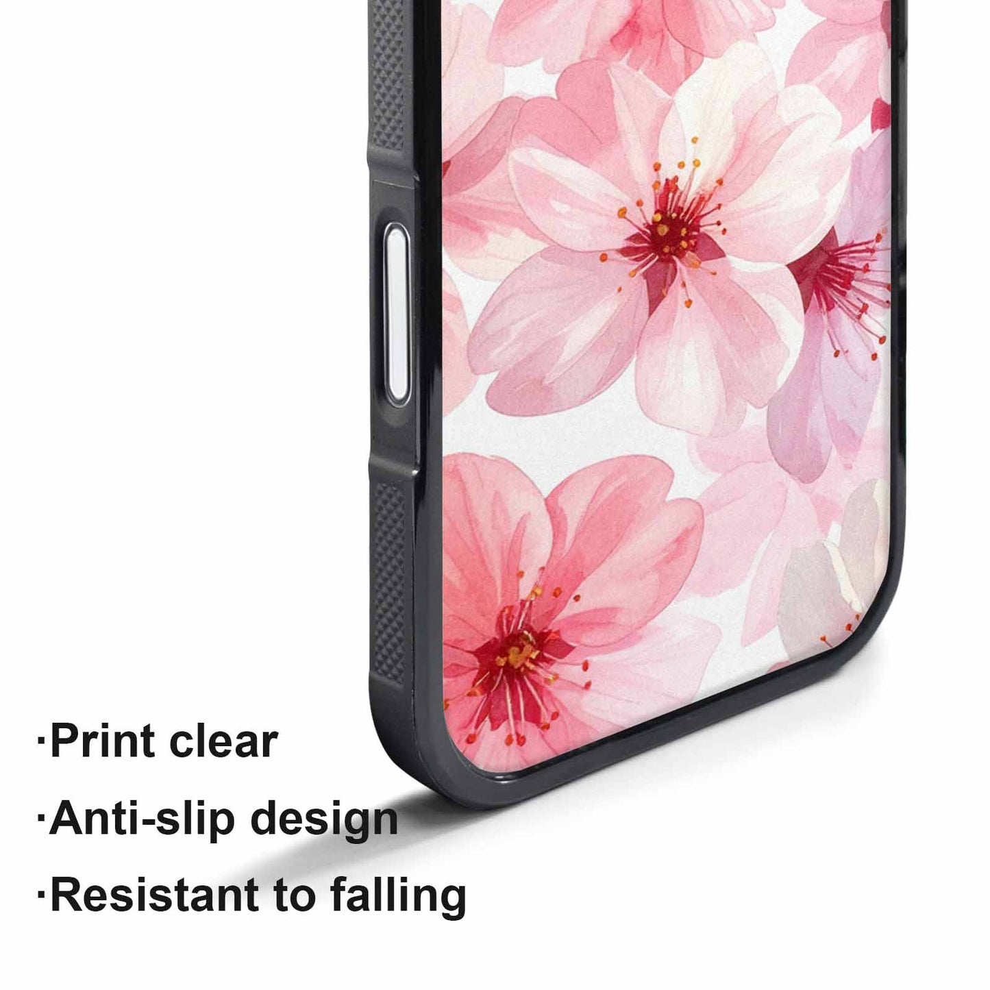 iPhone 17 Air Case — Japanese Cherry Blossom Pattern Sakura Floral, Custom Print Case Cover