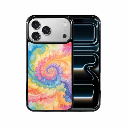 iPhone 17 Pro Max Case — Tie Dye Swirls Tie Dye Tie, Custom Printed Phone Case