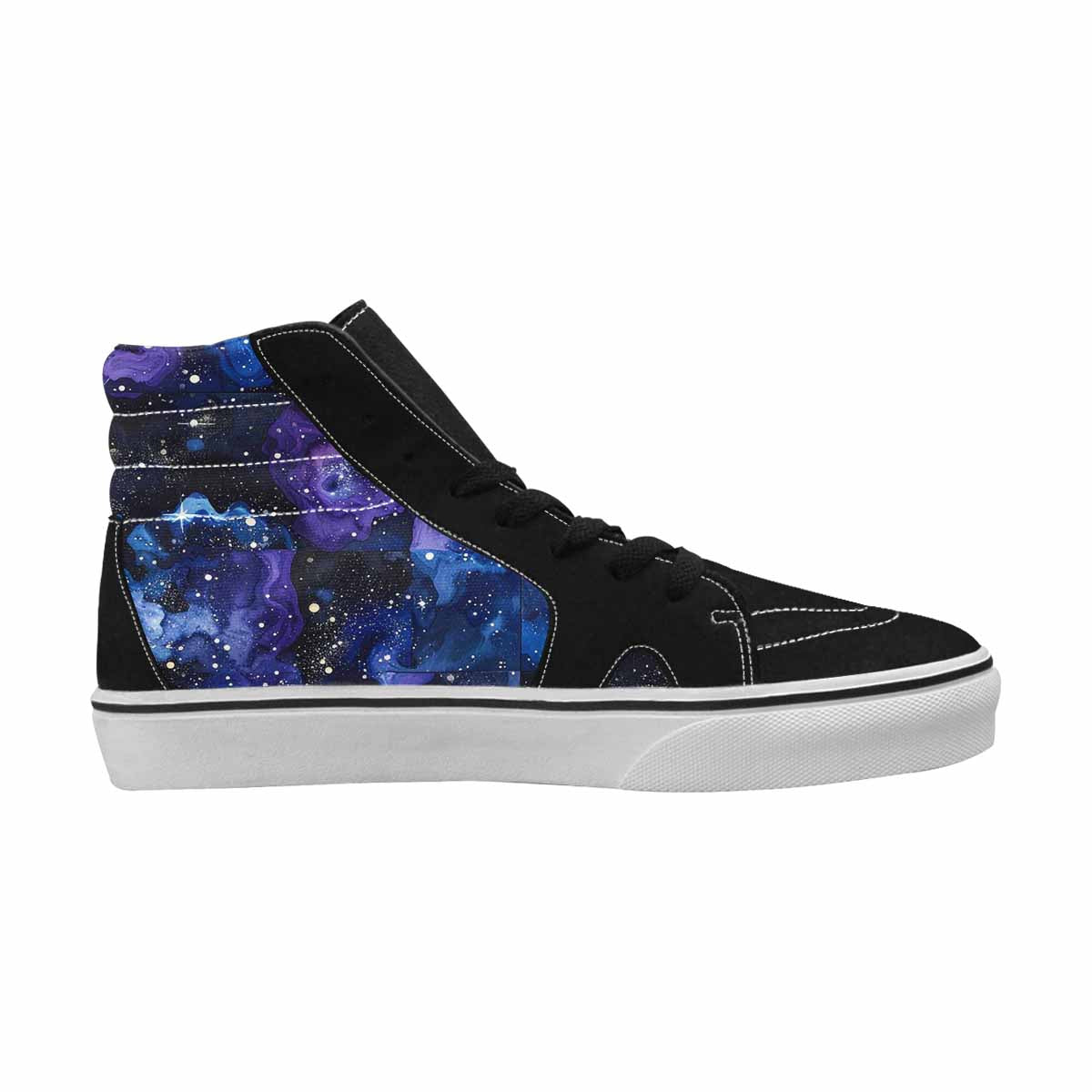 MEN'S Galaxy Art - High Top Canvas Grunge Sneakers