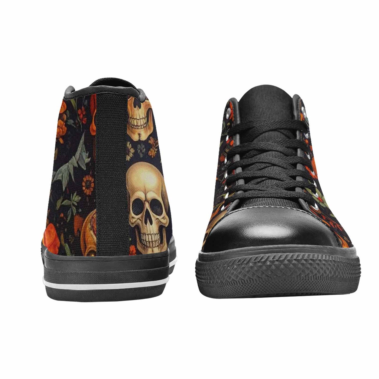 MEN'S Skulls - Halloween High Top Canvas Y2K Sneakers