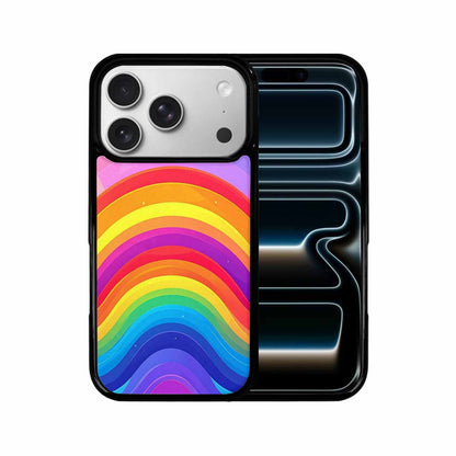 iPhone 17 Pro Case — Rainbow Pride Original Art, Unique Phone Case Design