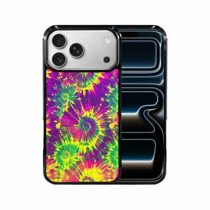 iPhone 17 Pro Max Case — Tie Dye Neon Acid Tie Dye, Custom Print Case Cover