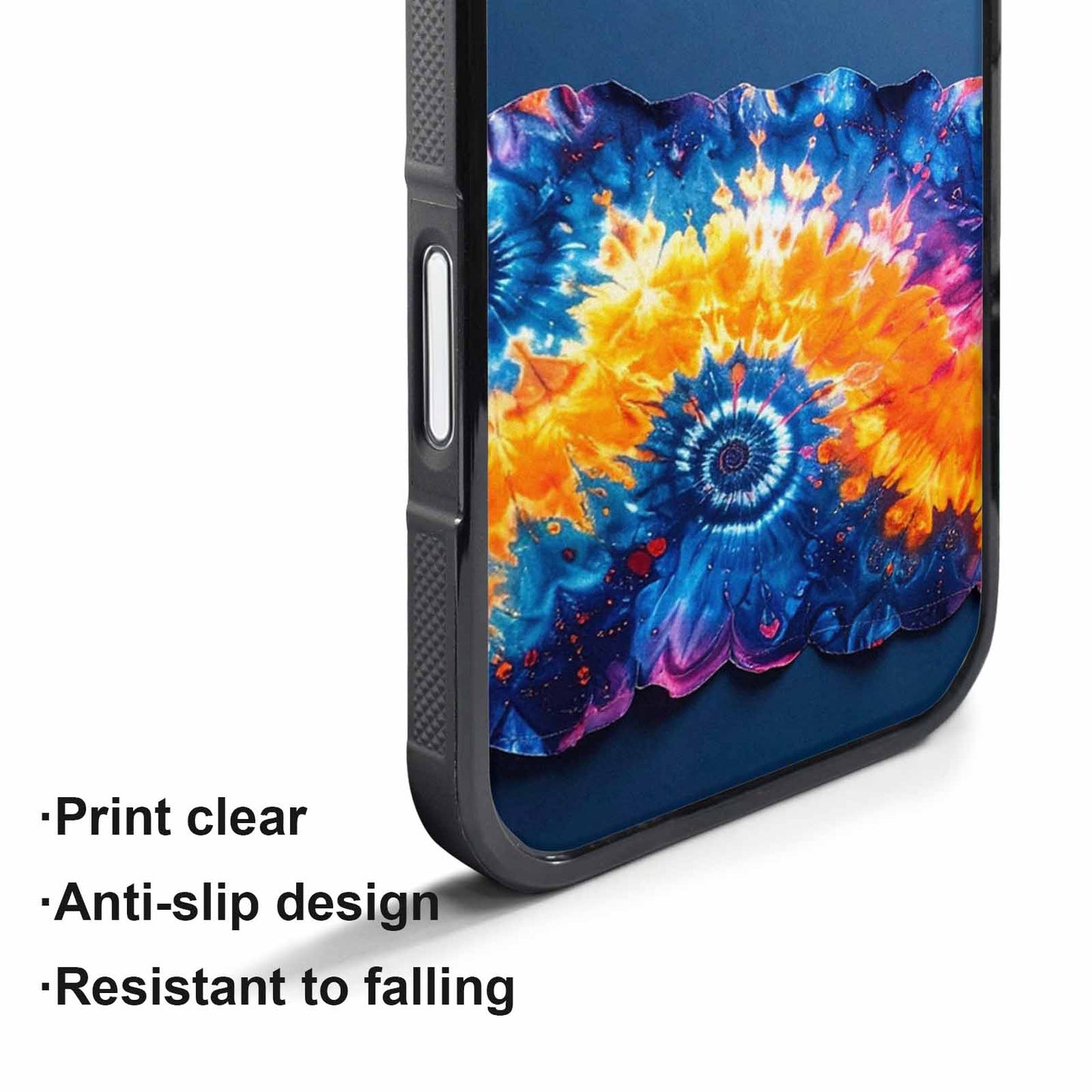 iPhone 17 Pro Case — Tie Dye Mixed Style Custom Tie, Original Design Phone Case