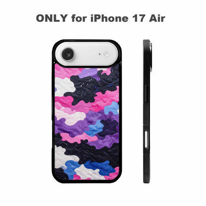 iPhone 17 Air Case — Vivid Camo Genderfluid Pride Camo, Customized Protective Case
