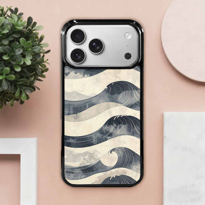iPhone 17 Pro Max Case — Vintage Americana Wave Retro Vintage, Custom Print Case Cover