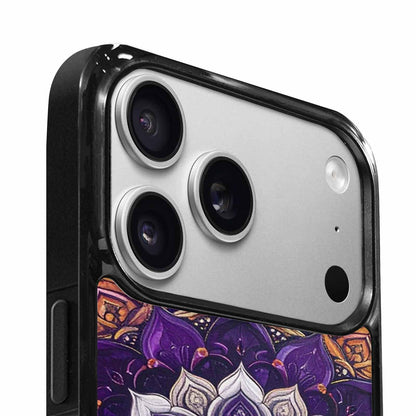 iPhone 17 Pro Case — Small Mandala Pattern Randomly Varying Floral, Personalized Phone Case