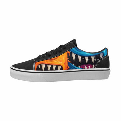 MEN'S Monsters Canvas Made To Order Dreamcore Custom Print Sneakers