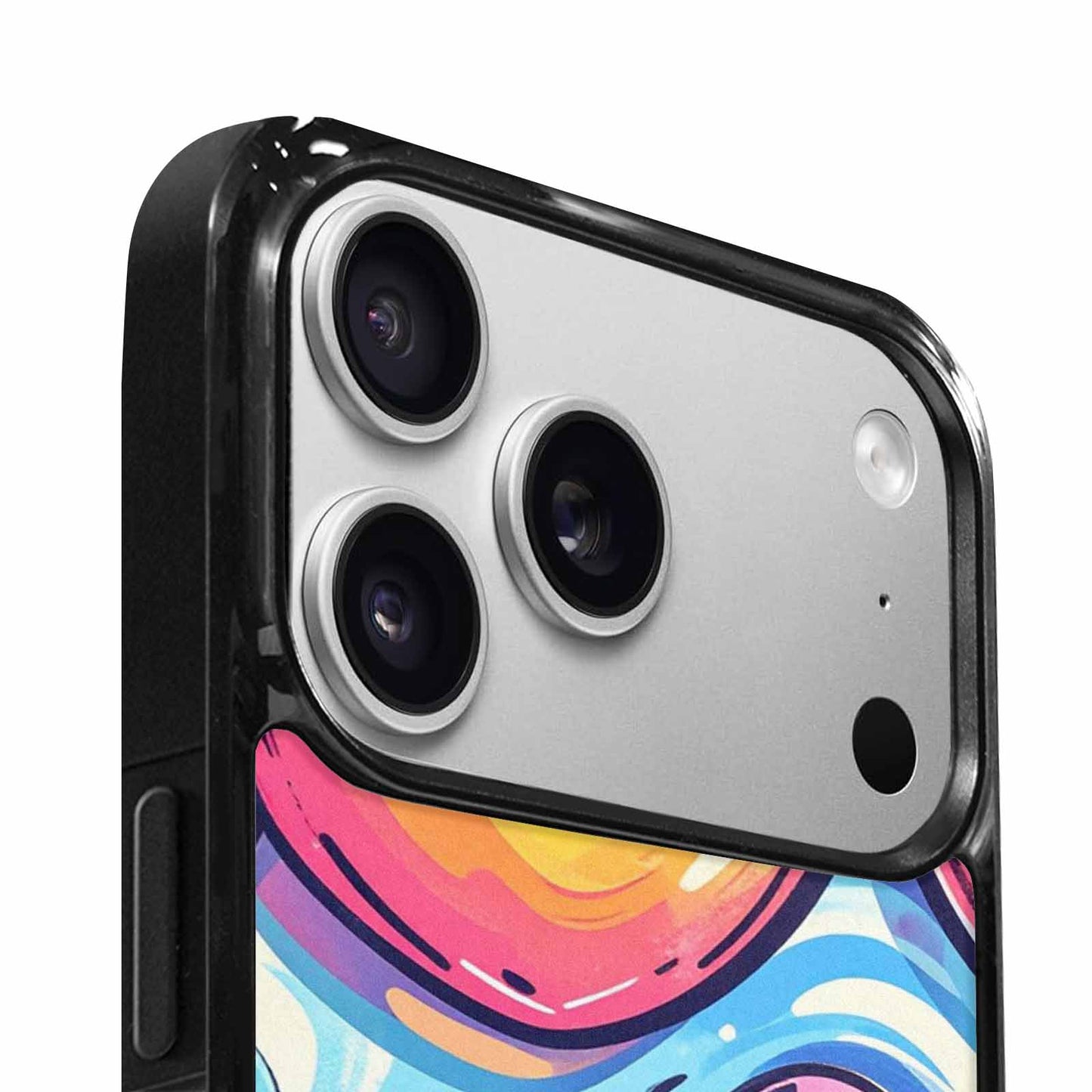 iPhone 17 Pro Max Case — Pastel Summer Heart Original Art, Original Design Phone Case