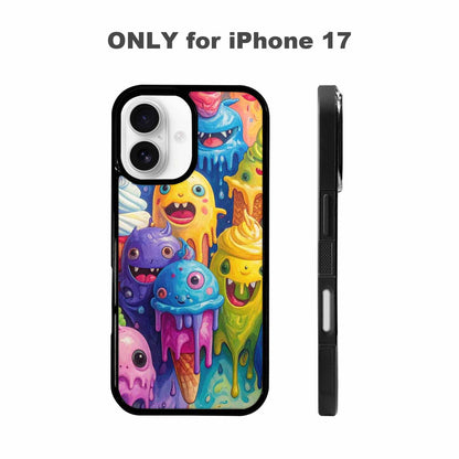 iPhone 17 Case — Melting Ice Cream Monster Charac Original, Custom Phone Case