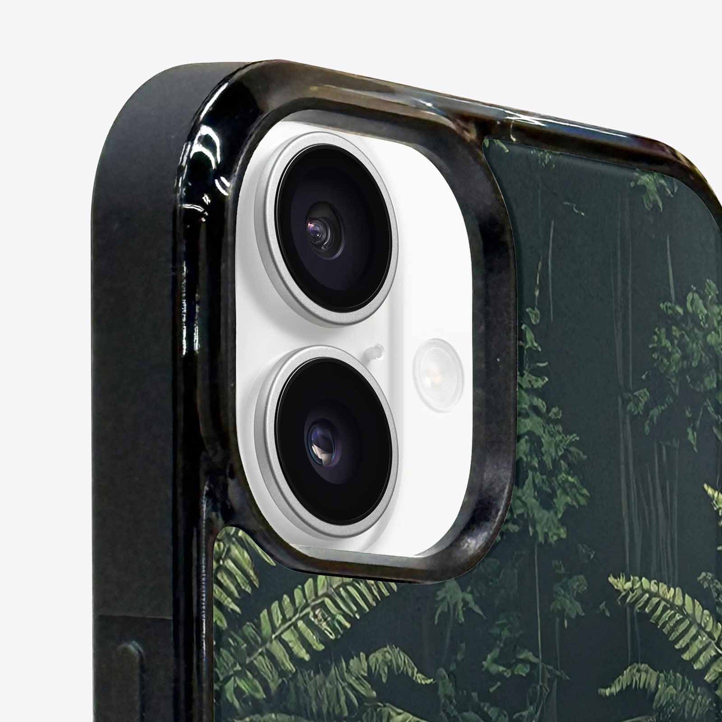 iPhone 16 Plus Case — Seamless Pattern Ancient Redwood Forest Giant, Unique Phone Case Design