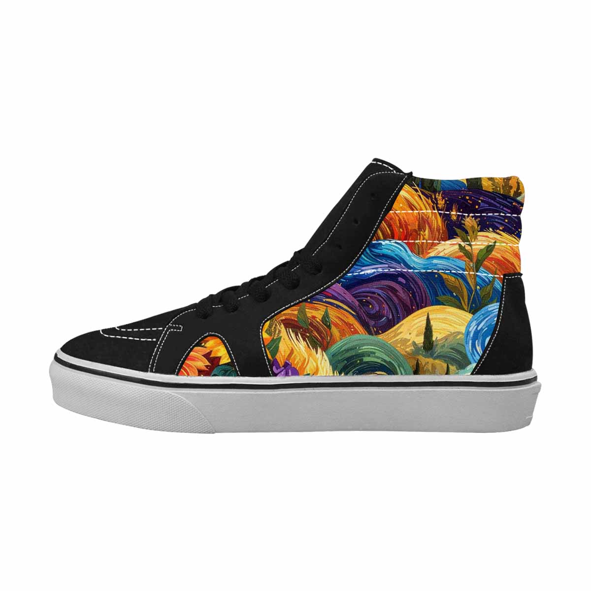 WOMEN'S Blend All Versions High Top Canvas Surreal Sneakers