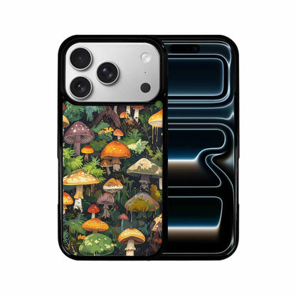 iPhone 17 Pro Case — Mushrooms Camomushrooms Patter Kfe Camo, Custom Printed Phone Case