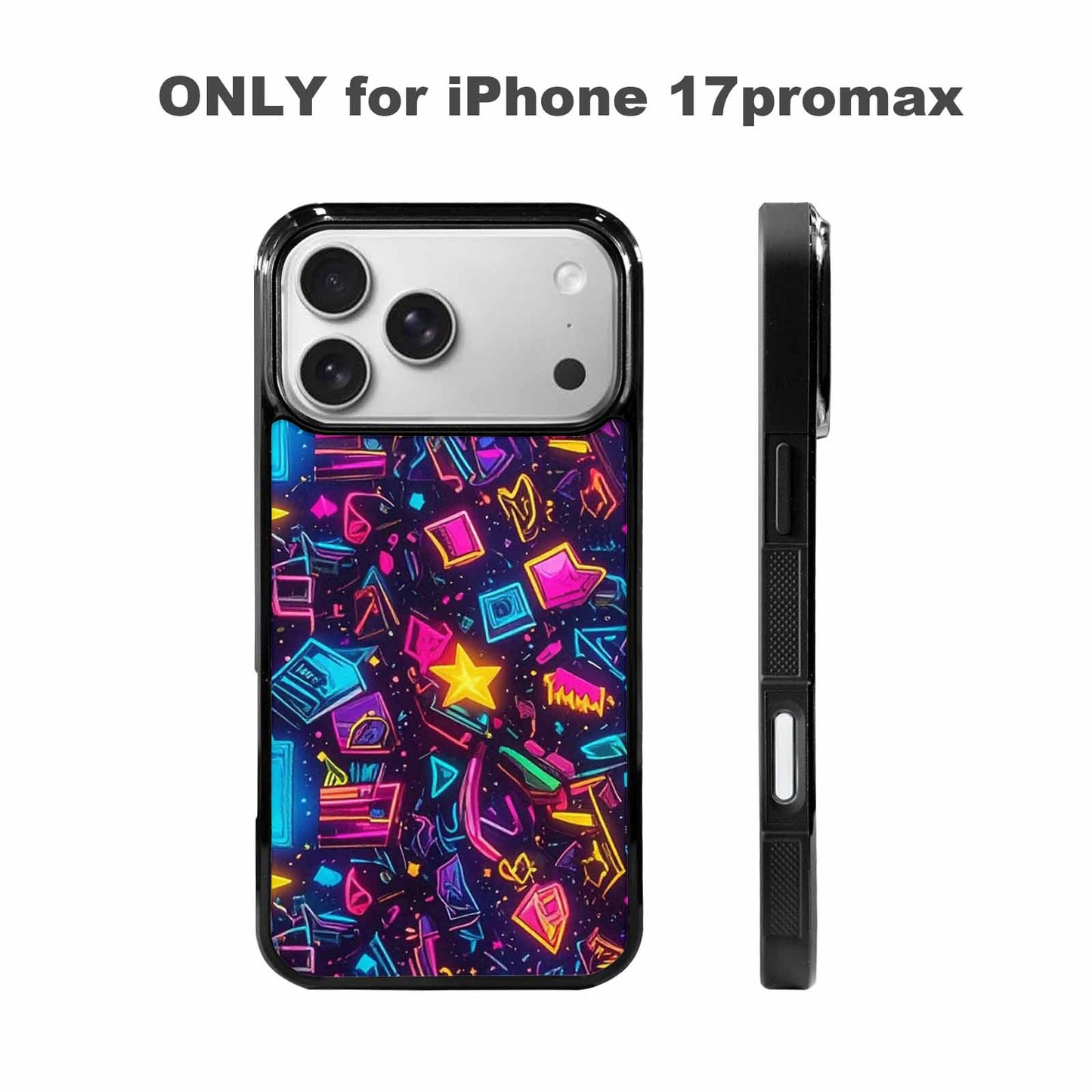 iPhone 17 Pro Max Case — Retro Motif Retro Motifs Retro Vintage, Custom Art Phone Cover