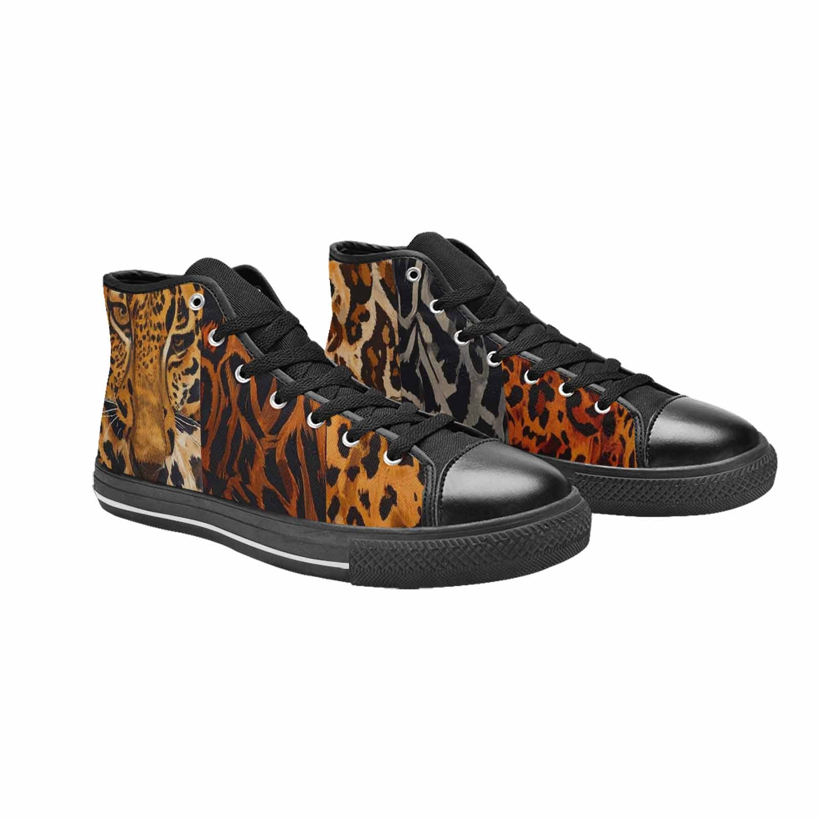MEN'S Animal Print High Top Canvas Y2K Sneakers