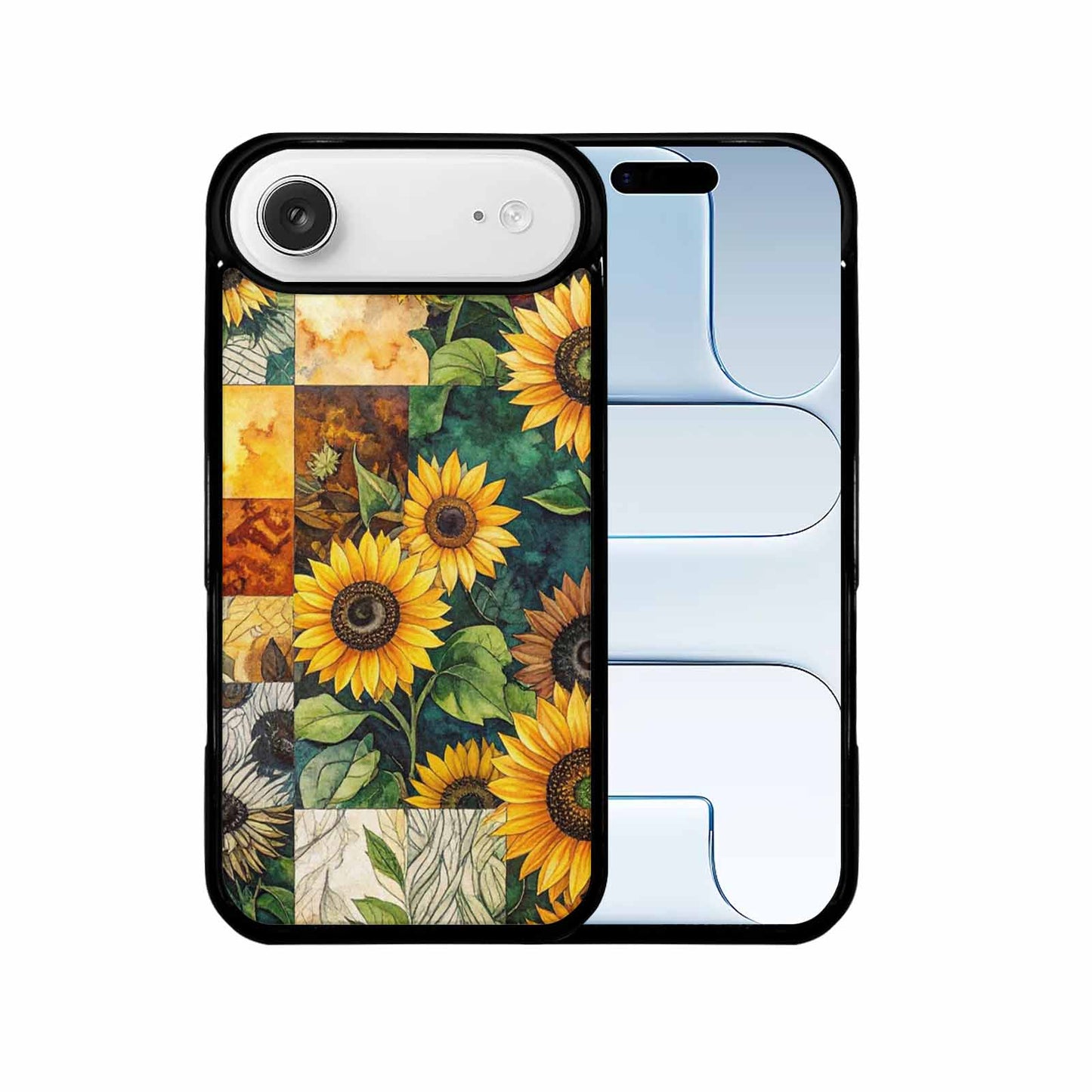 iPhone 17 Air Case — Small Sunflower Pattern Randomly Varying Floral, Unique Phone Case Design