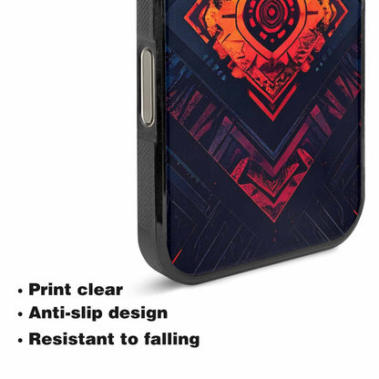 iPhone 16 Pro Max Case — Wild Tribal Ripple, Custom Phone Case