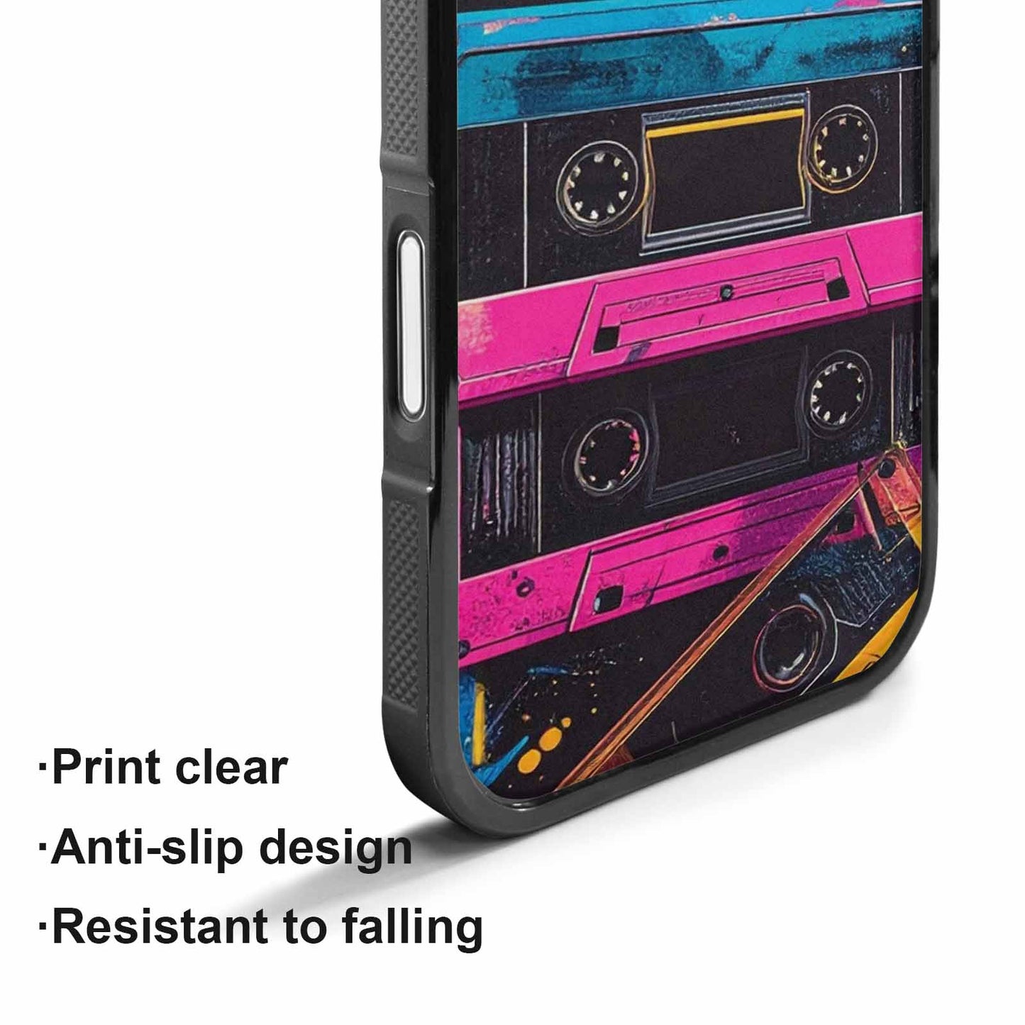 iPhone 17 Case — Seamless Tileable Pattern Of Retro Vintage, Unique Phone Case Design
