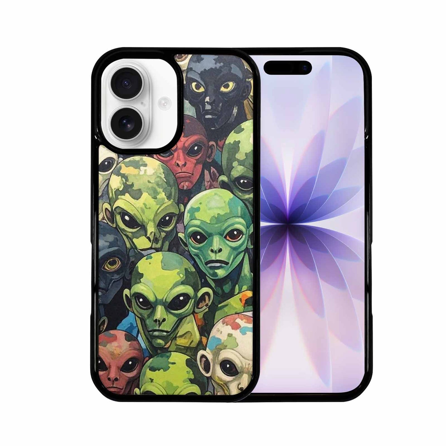 iPhone 17 Case — Aliens Camo Aliens Alien Scifi, Original Design Phone Case