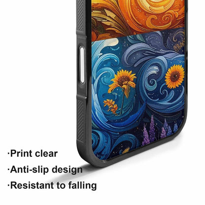 iPhone 17 Case — Small Van Gogh Style Galaxy Space, Unique Phone Case Design