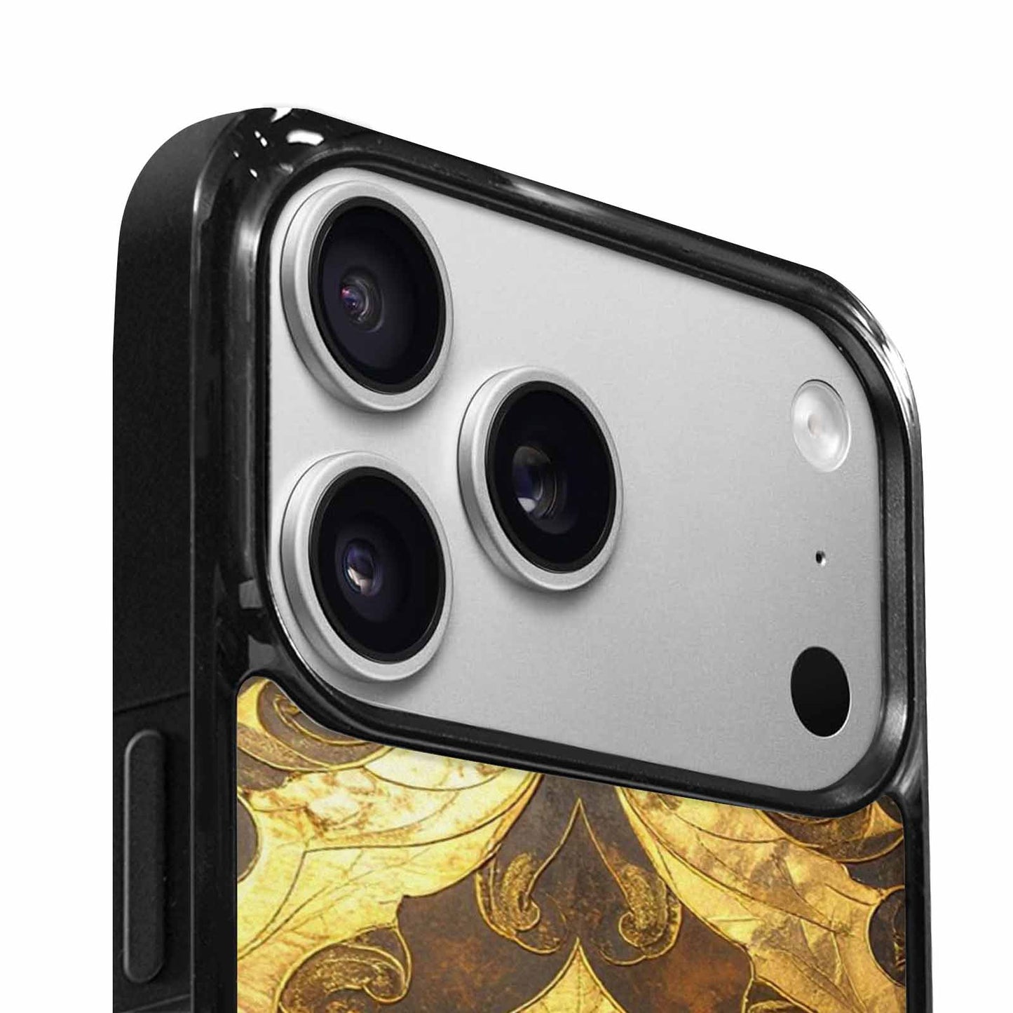 iPhone 17 Pro Case — Klimt Gold Leaf Artwork Pattern Original, Custom Print Case Cover