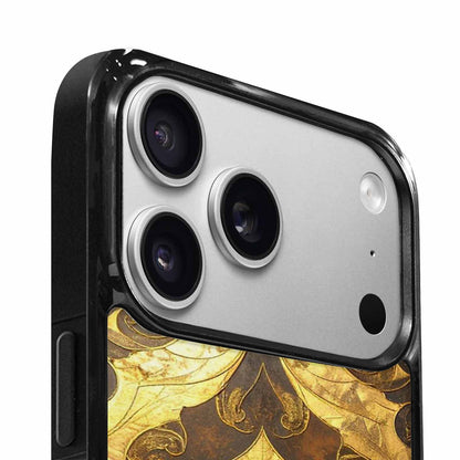 iPhone 17 Pro Case — Klimt Gold Leaf Artwork Pattern Original, Custom Print Case Cover